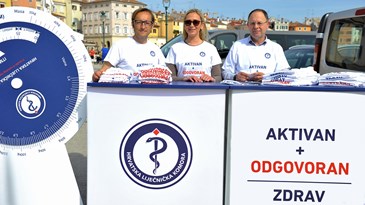 Hrvatska liječnička komora s Aktivnom Hrvatskom gostovala u Rovinju