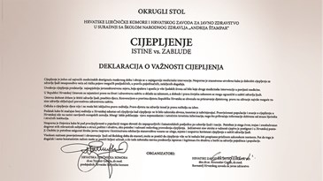 Deklaraciju o važnosti cijepljenja podržali su svi medicinski fakulteti, HAZU, Liječnički zbor, Hrvatska mreža zdravih gradova i Klinika Fran Mihaljević