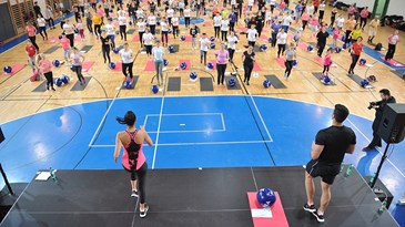 Na prvom treningu „Aktivne Hrvatske“ u Donjoj Stubici vježbalo više od 200 osoba