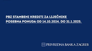 Produžuje se akcija PBZ stambenih kredita za članove HLK-a