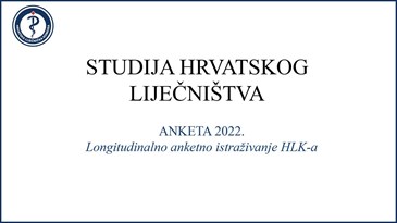 HLK predstavila novi projekt: Studija hrvatskog liječništva 2022.