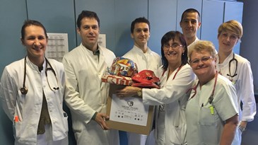 Komora darivala male pacijente u Varaždinu, osječki studenti medicine pokazali srce u KBC-u Osijek 